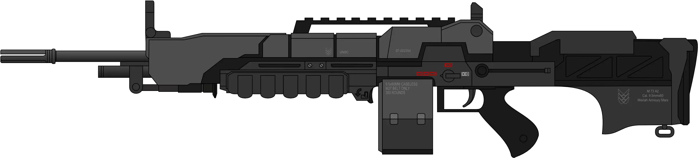 Machine Gun Png Futuristic Light Machine Gun