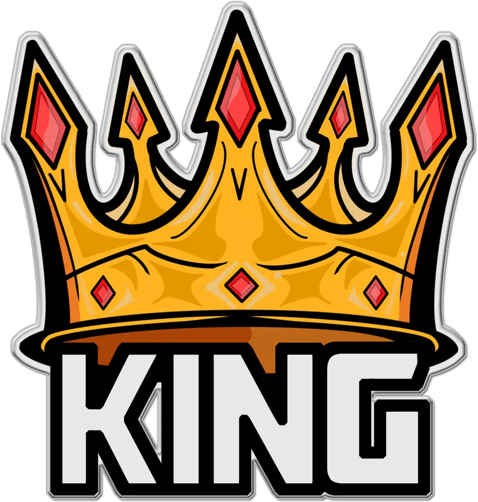 king crown cartoon Kp King Logo