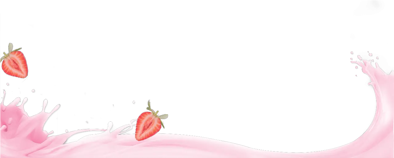 Strawberry With Milk Png