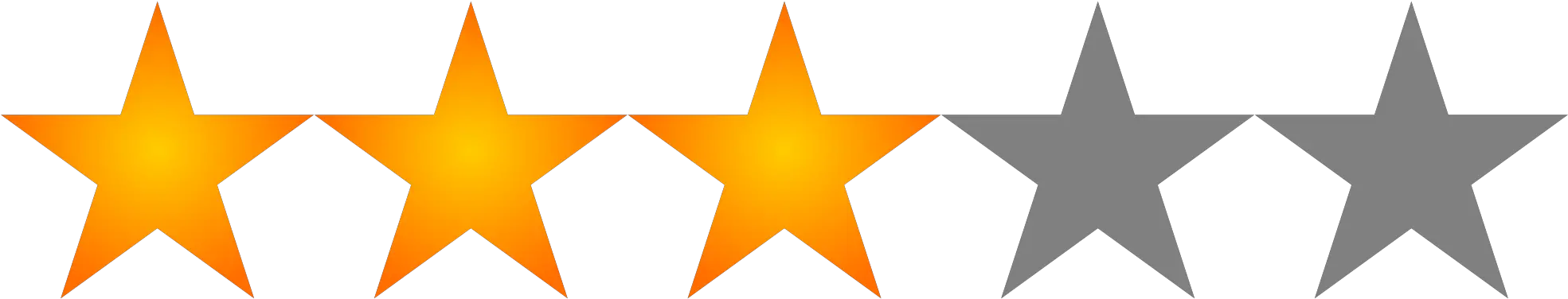 Three Stars Png 3 5 Stars Png