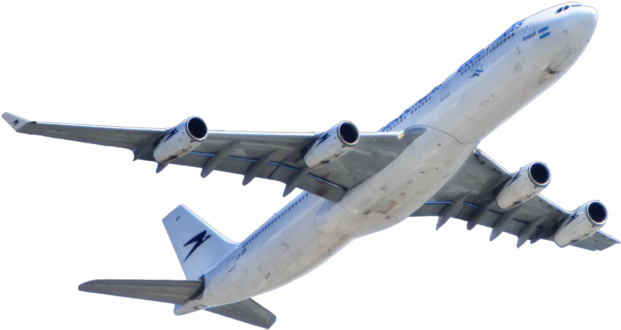 White Passenger Plane Flying On Sky Png Image Transparent Background Flying Airplane Png