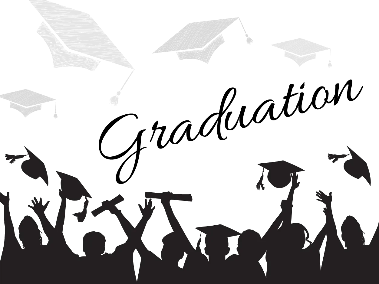 Transparent Graduation Silhouette Png Graduation Clipart Transparent Background