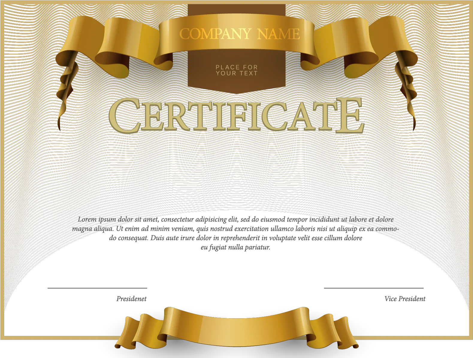 Certificate Background Design Hd Png