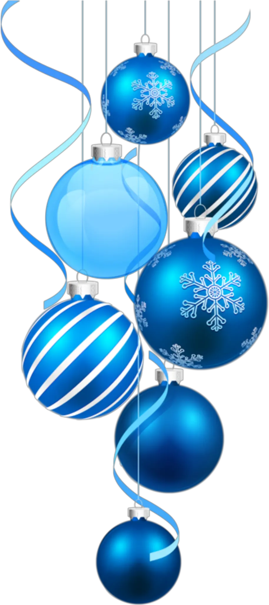 ornaments christmas blue Blue Christmas Balls Png