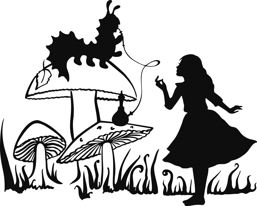 Alice In Wonderland Vector