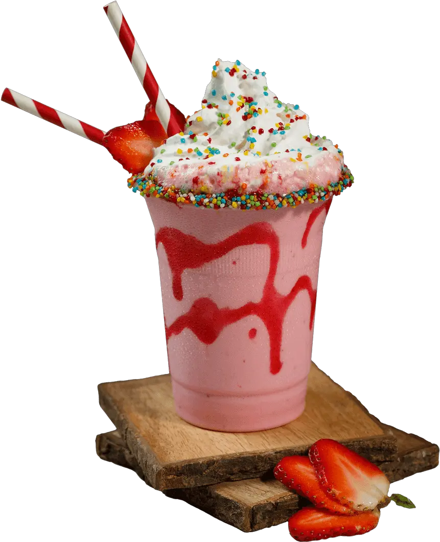 Strawberry Galore Thick Milkshake Thick Shakes Png Hd