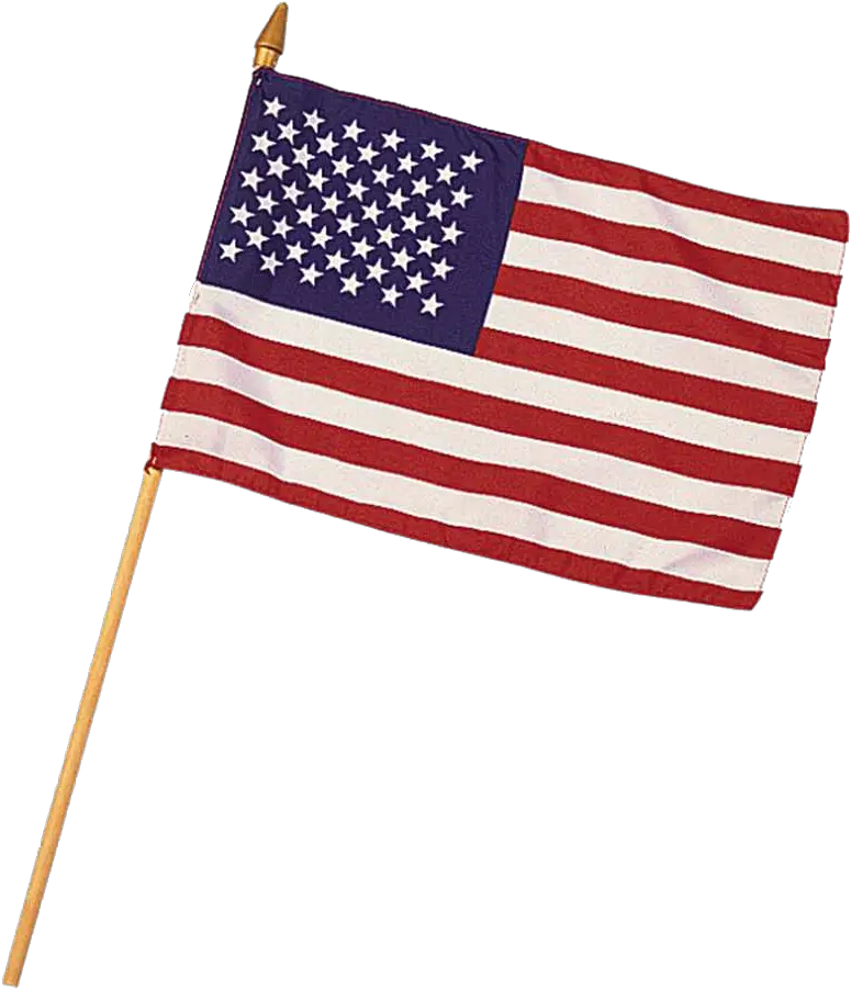 America Flag Png Free Download Handheld American Flag