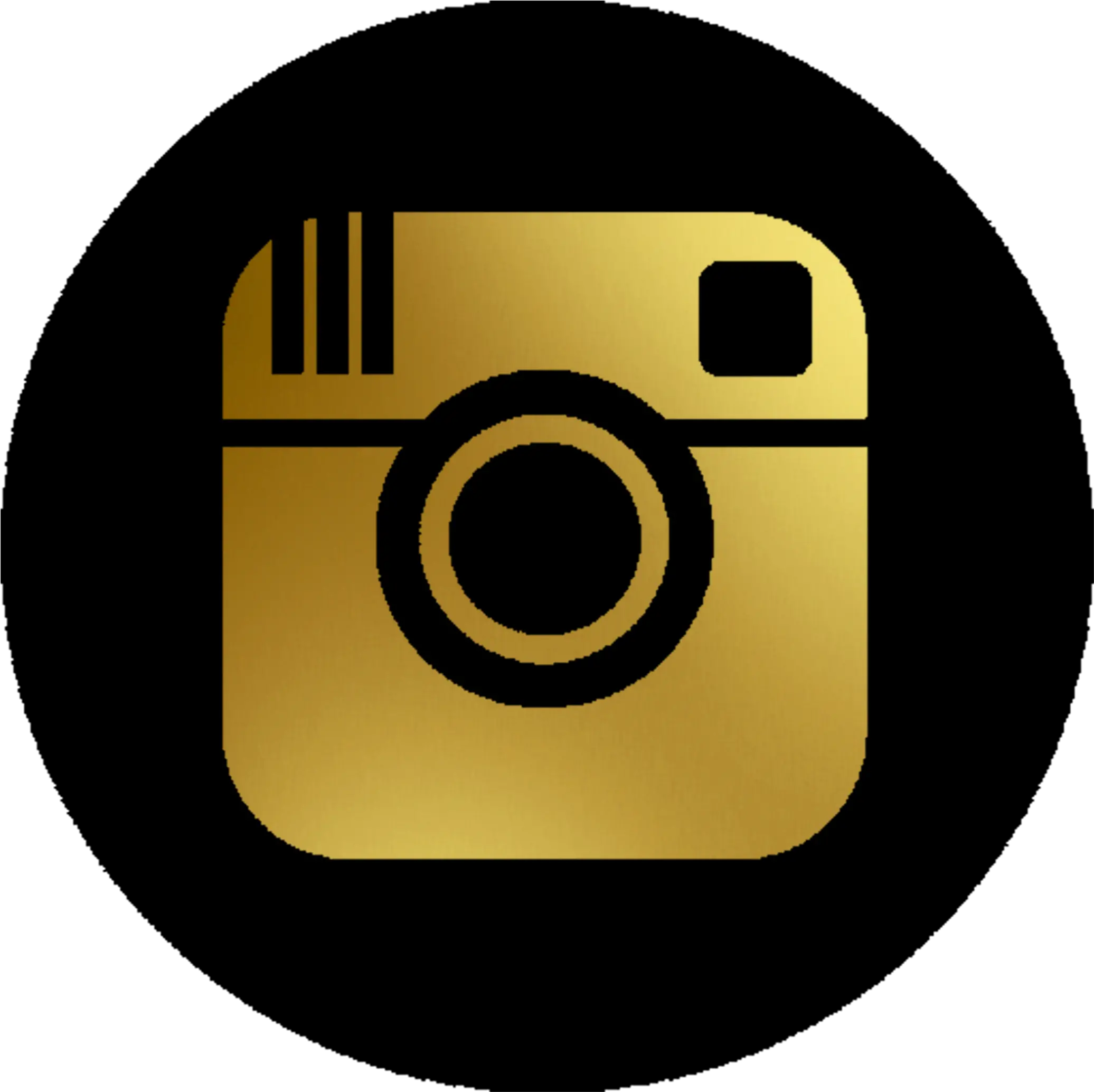 Dark Transparent Instagram Icon