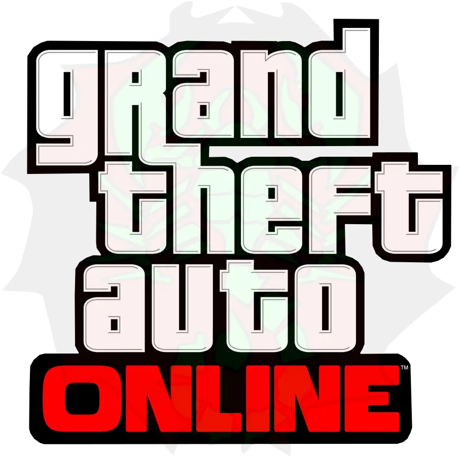 Gta 5 Online Logo Png Grand Theft Auto Online Logo