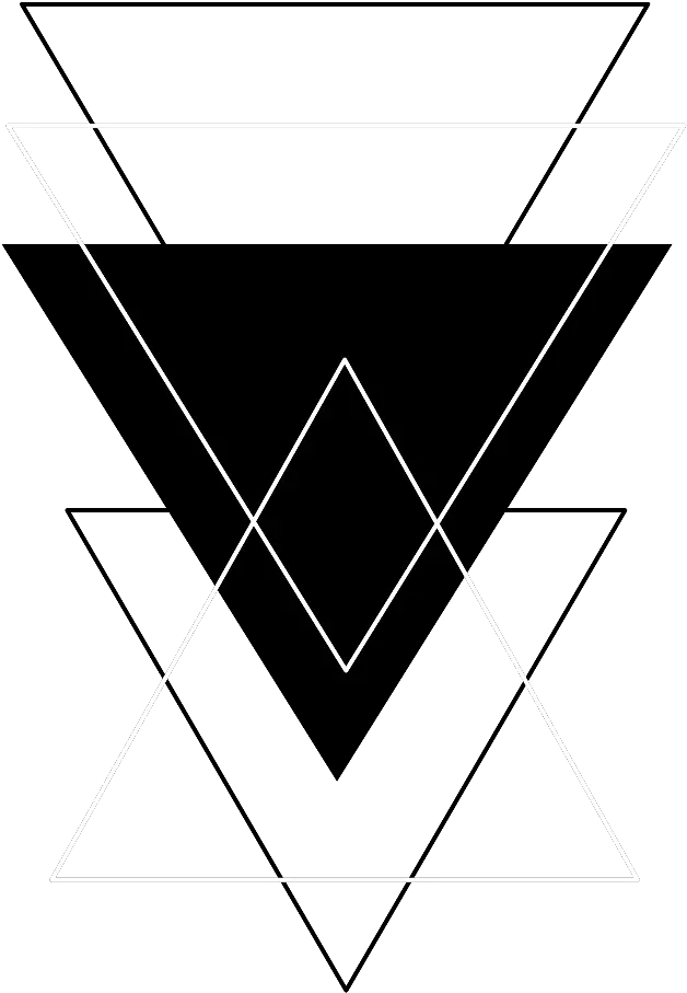 triangle black white png tumblr freetoedit Triangle Png