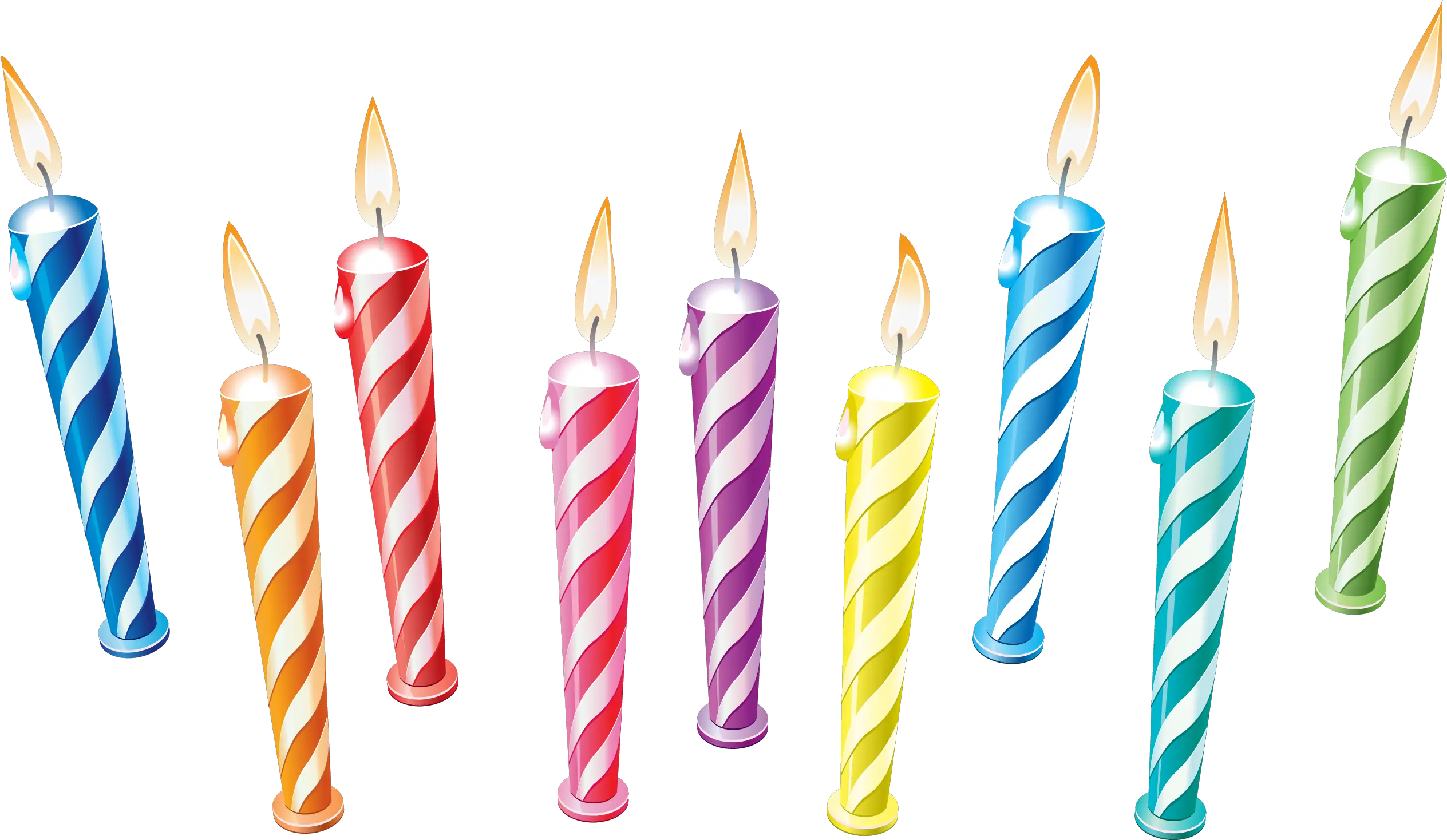 Birthday Candle Png Transparent