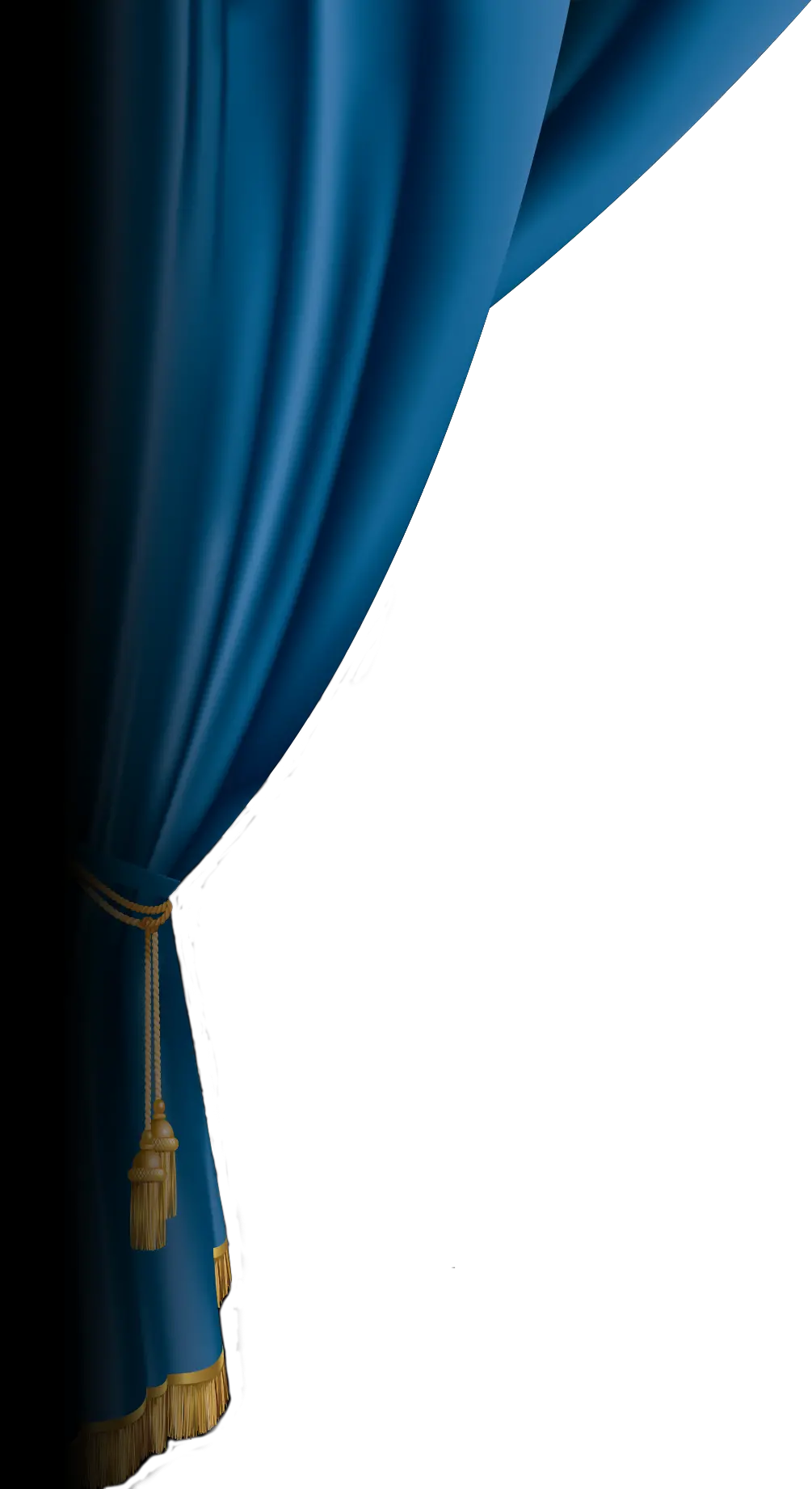 Curtain Clipart Closed Curtain Blue Stage Curtain Png