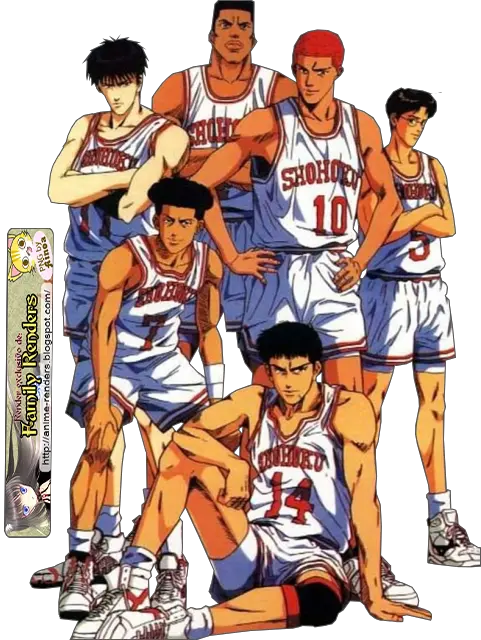 Png-shohoku Slam Dunk Anime Png