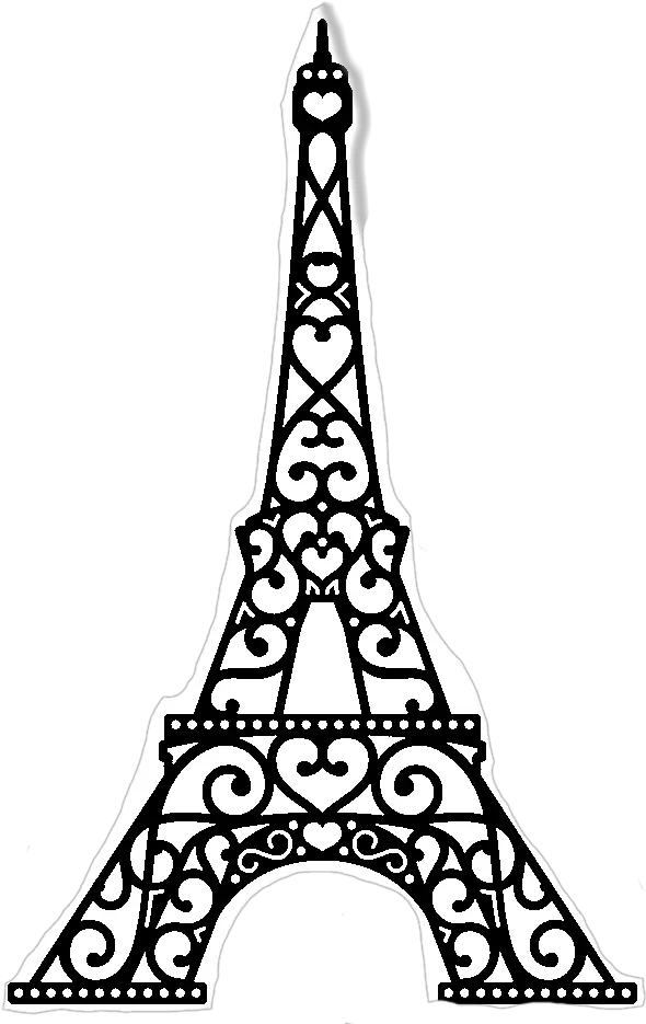 Eiffel Tower Svg Free Clipart