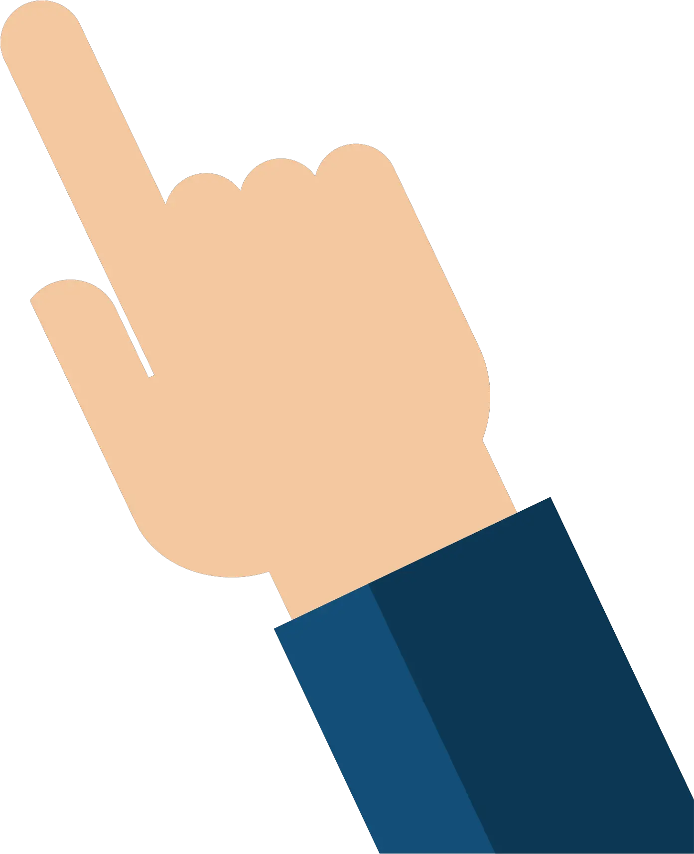 Transparent Hand Pointing Png Transparent Arm Pointing Png