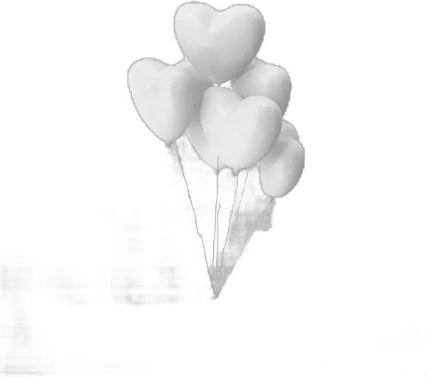 ftestickers white balloons heart freetoedit Balloon