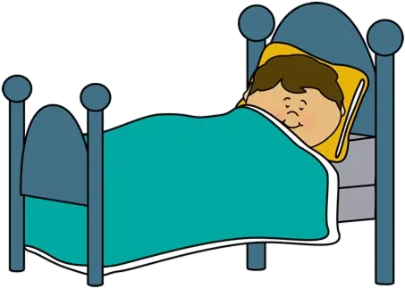 Bed Clipart For Kid Boy Sleeping In Transparent Png Clip Art Of Boy Sleeping