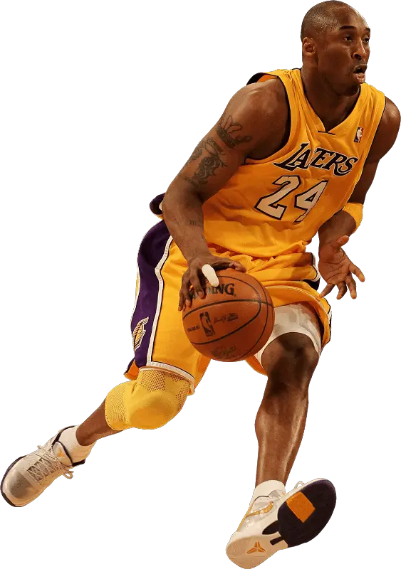 Kobe Bryant Fast Dribbling Kobe Bryant Transparent