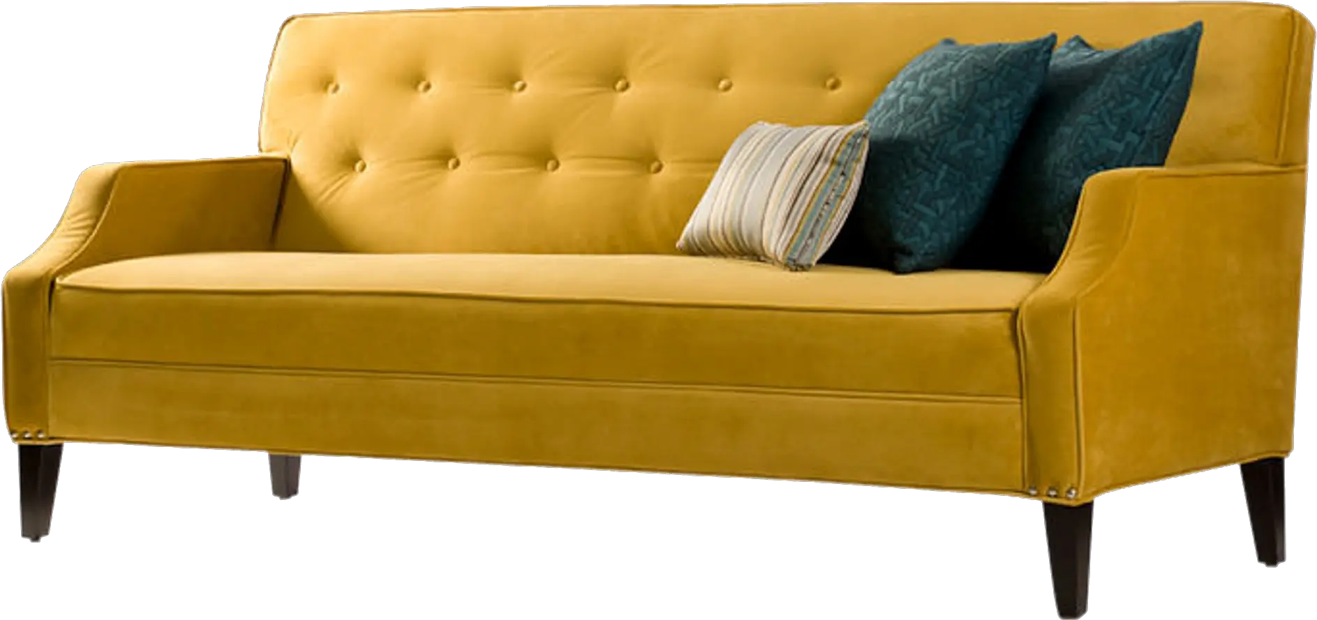 Luxury Couch Png Hd Image Mustard Yellow Sofa Bed