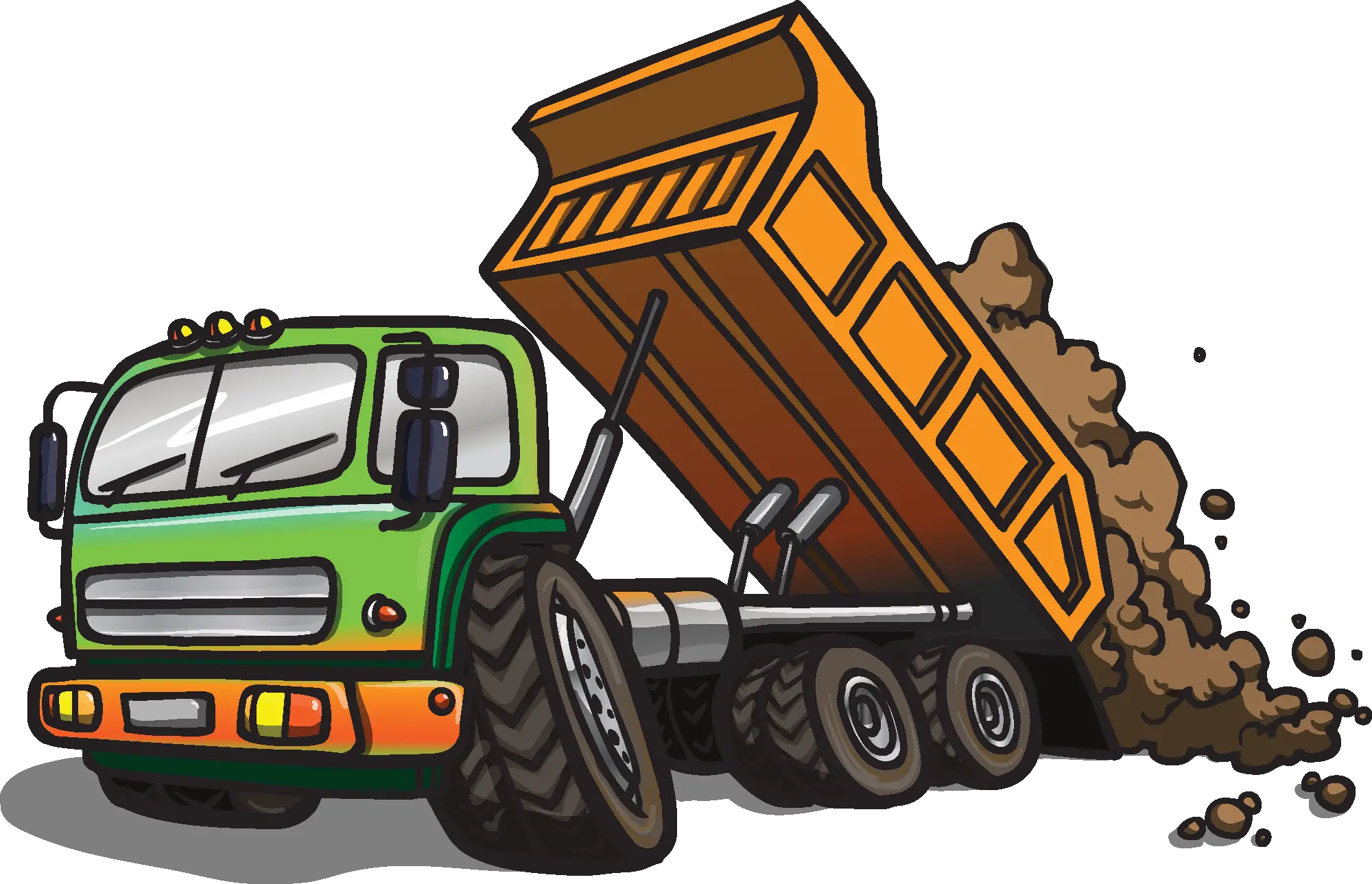 Car Dump Truck Vector Graphics Stock Photography Cartoon Tipper Truck