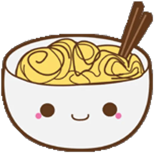 Food Clipart Ramen Korean Cute Japanese Food Cartoon