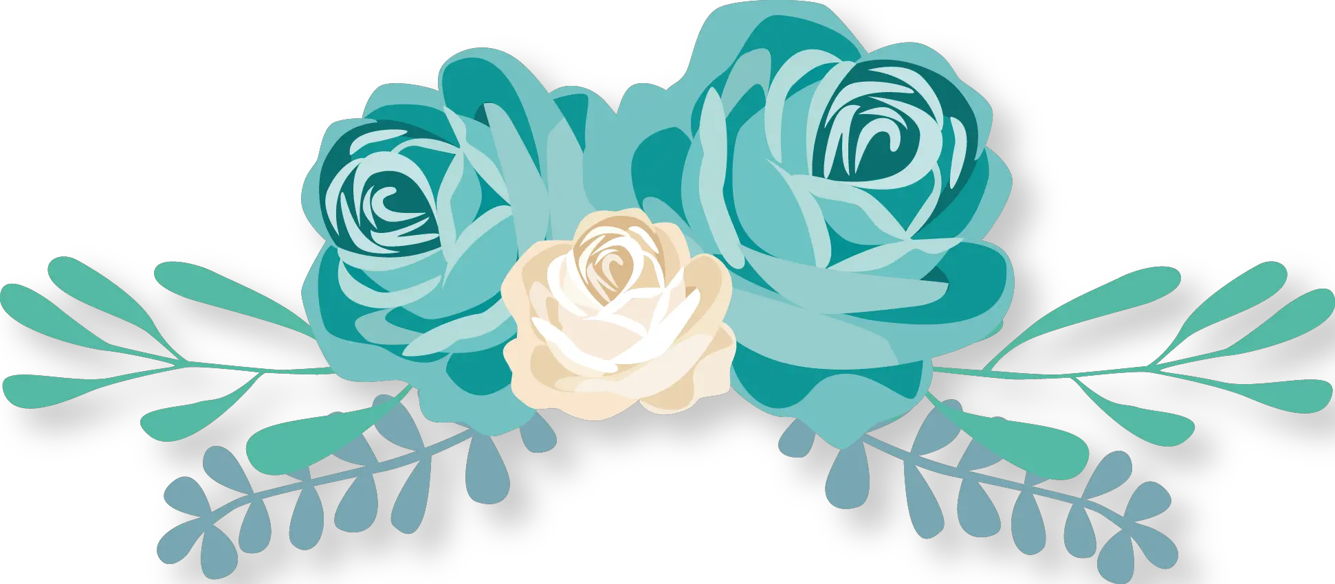 Turquoise Flower Png