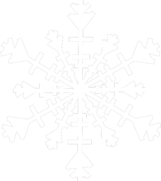 White Snowflake Vector Transparent