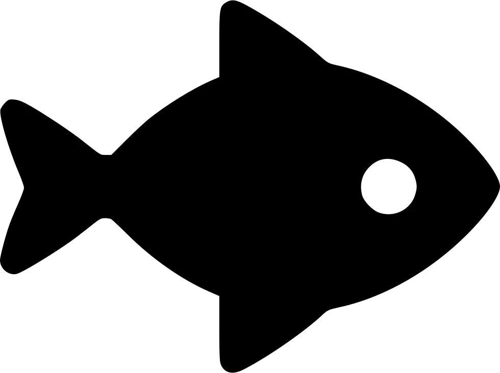 Black Fish Icon Png