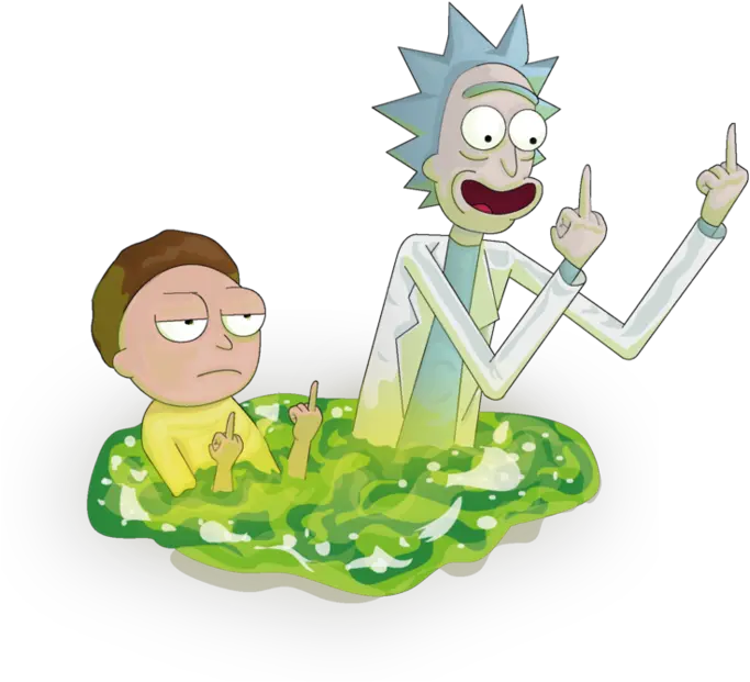 Transparent Rick And Morty Logo Png Rick And Morty Png