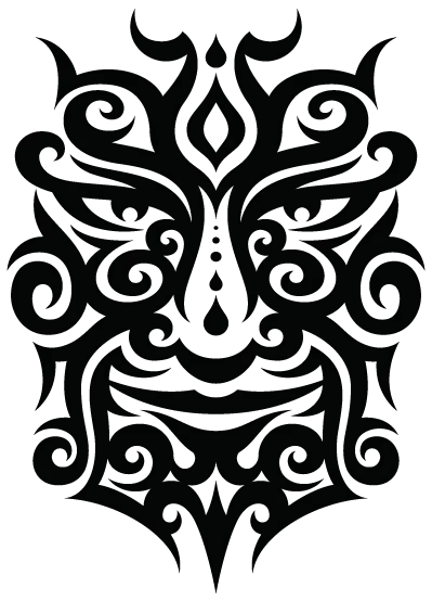 Tattoo face PNG image