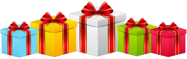 Gifts boxes PNG