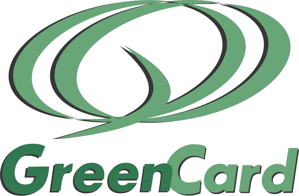 Green card PNG