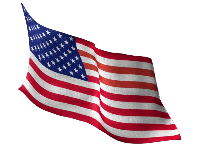 USA flag PNG