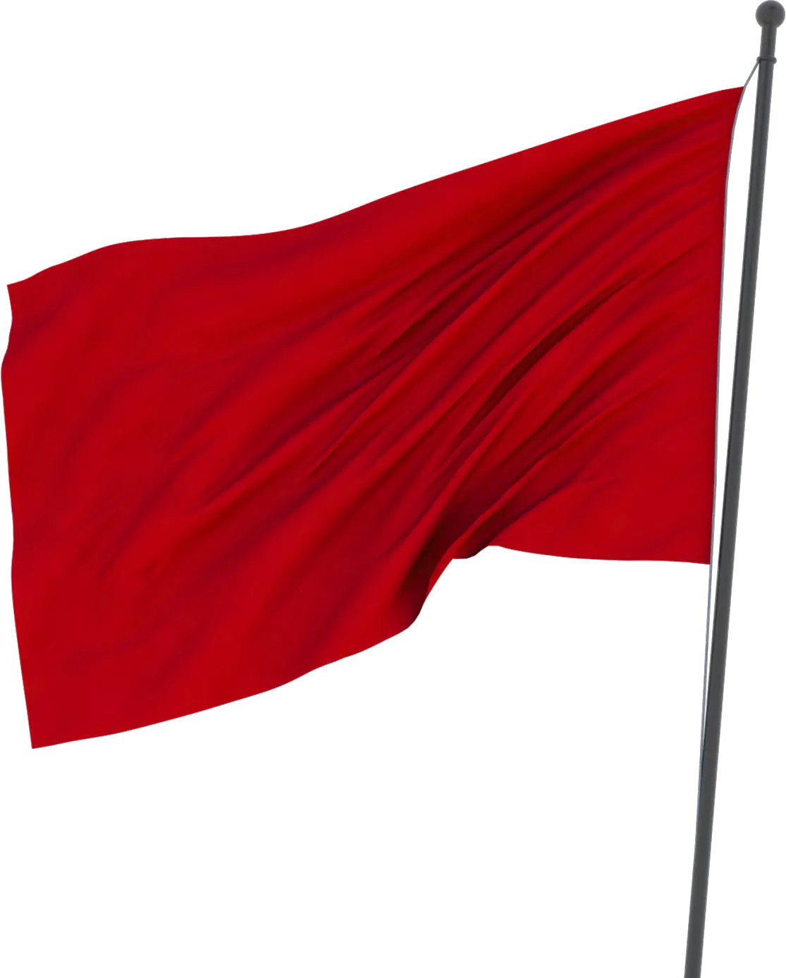 Red flag PNG