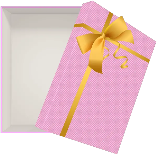 open gift box PNG