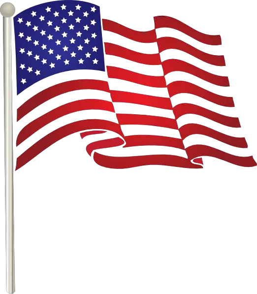 USA flag PNG