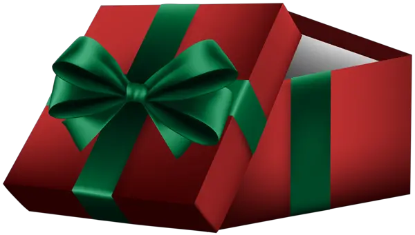 open gift box PNG