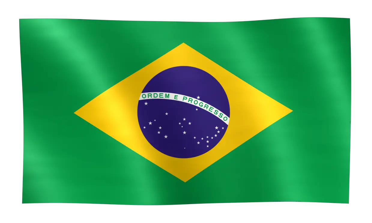 Brazil flag PNG