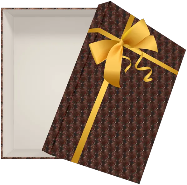 open gift box PNG