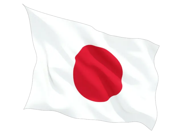 Japan flag PNG