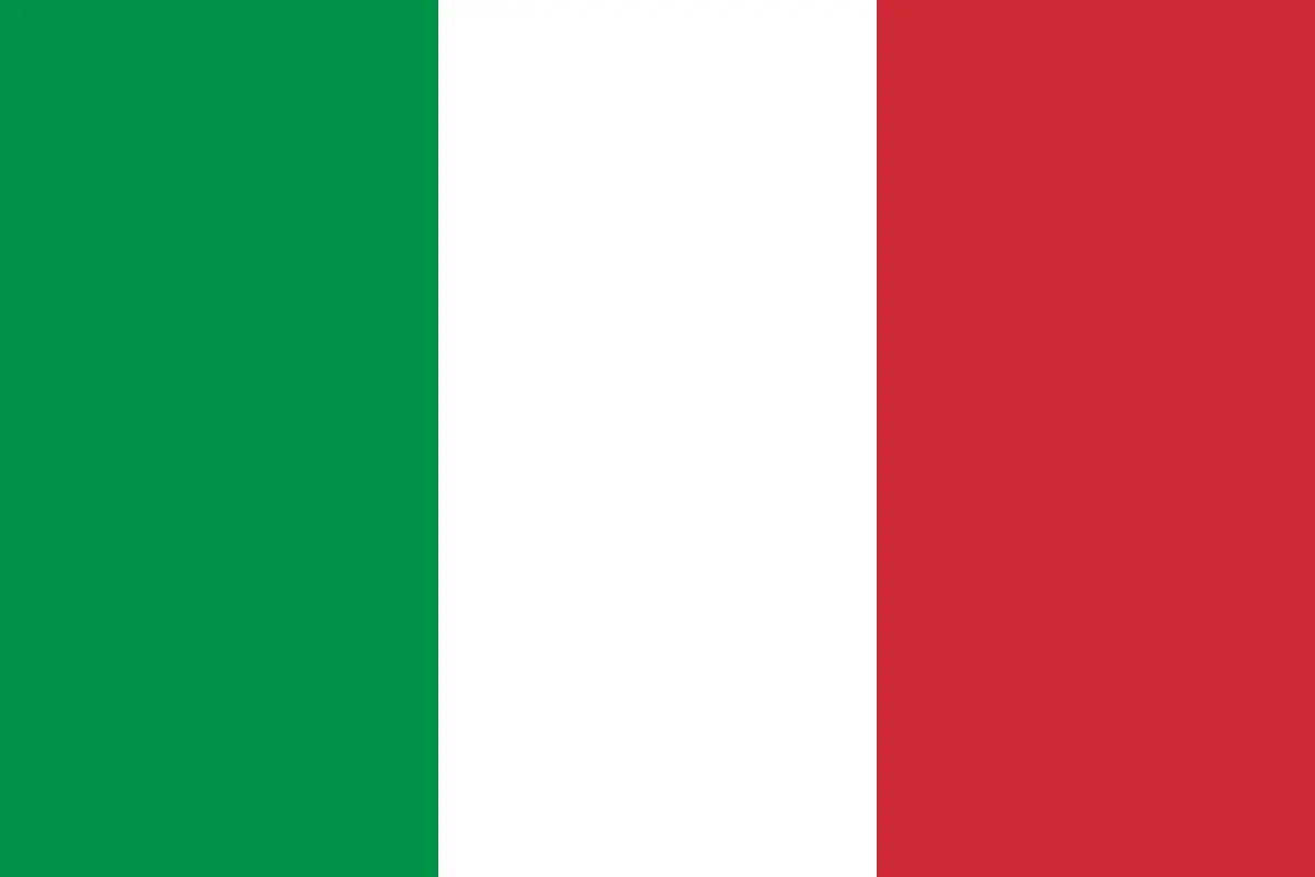 Italia flag PNG