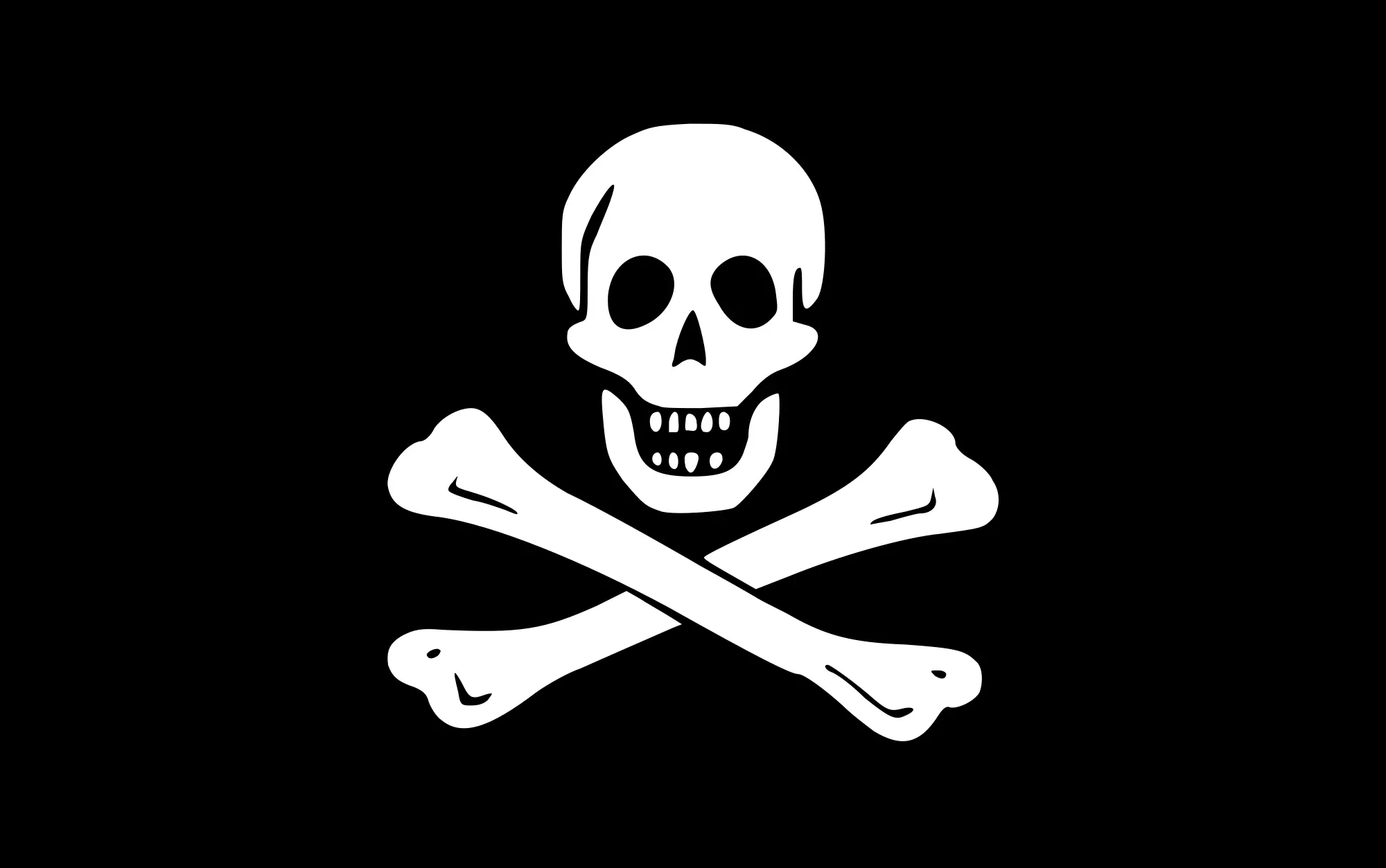 Pirate flag PNG