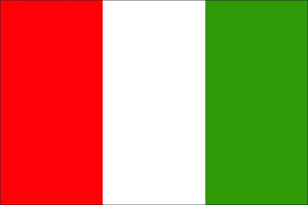 Italia flag PNG