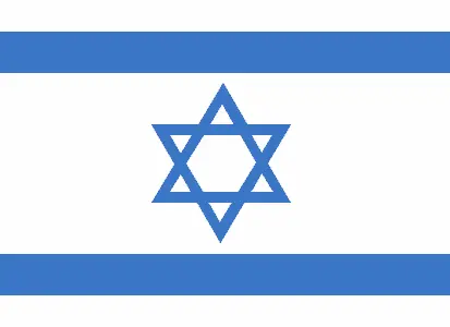 Israel flag PNG