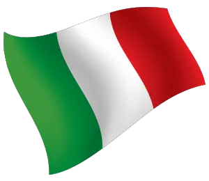 Italia flag PNG