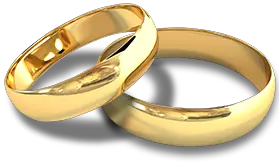 Wedding rings PNG