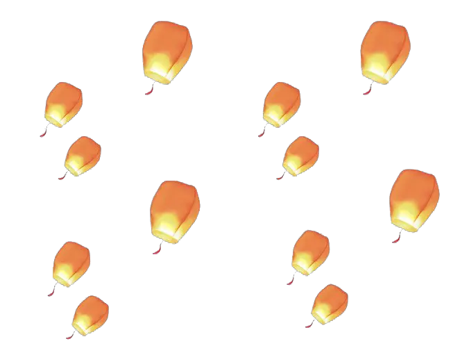 Sky lantern PNG