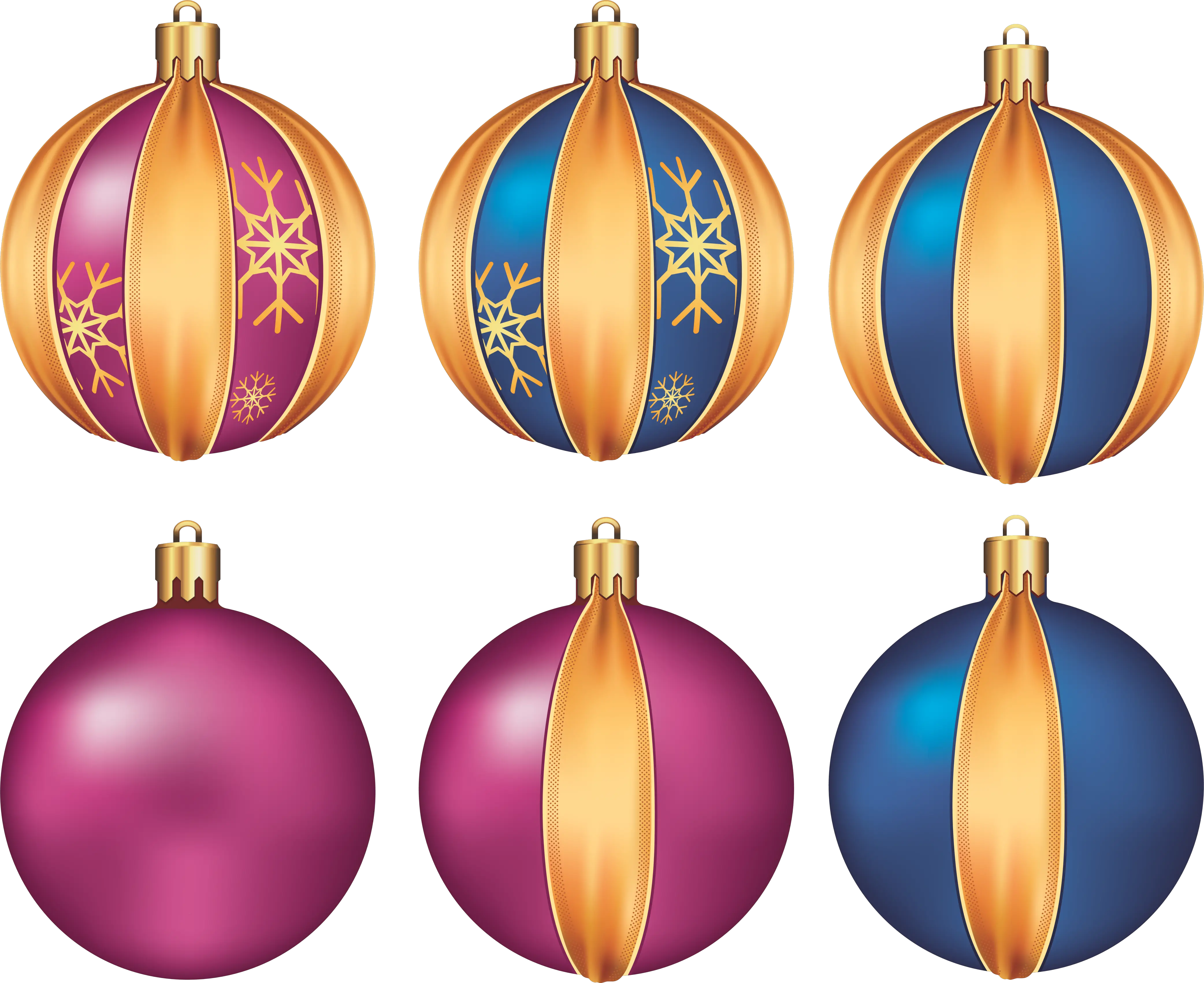 Christmas balls baubles