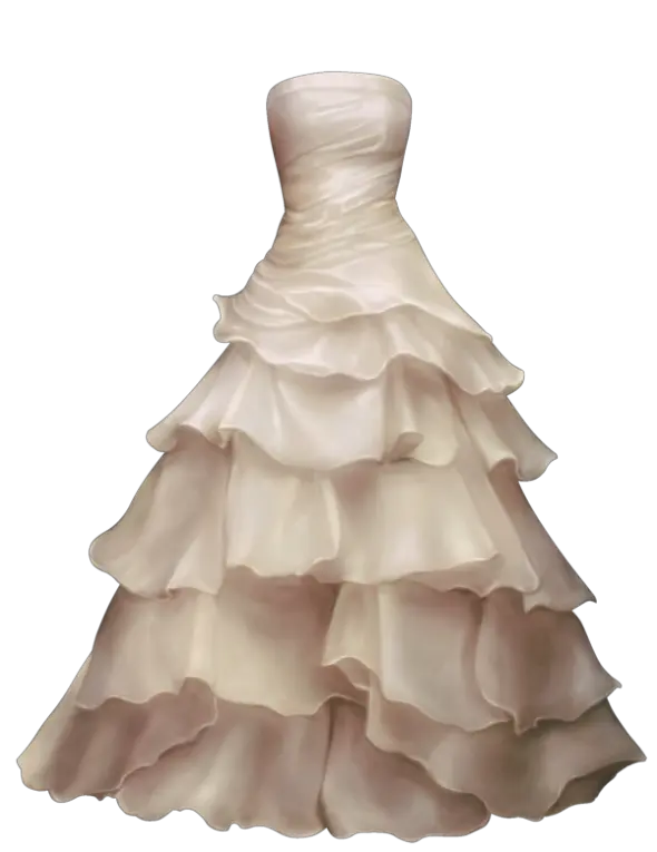 Wedding dress PNG