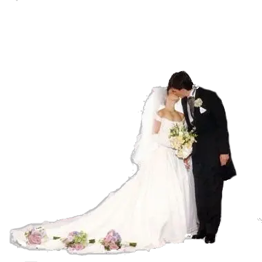 Wedding couple PNG